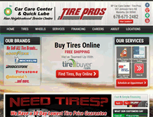 Tablet Screenshot of bpcarcare.com